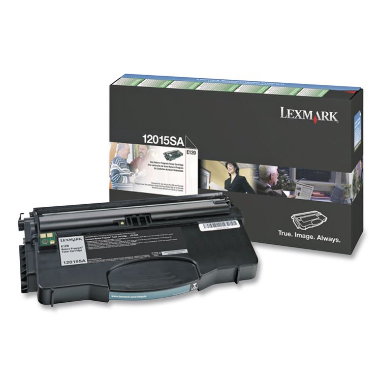 12015SA Return Program Toner, 2,000 Page-Yield, Black