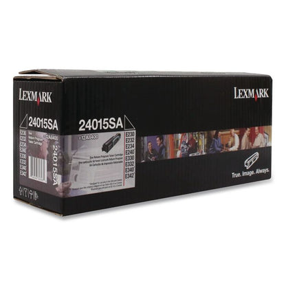 24015SA Return Program Toner, 2,500 Page-Yield, Black