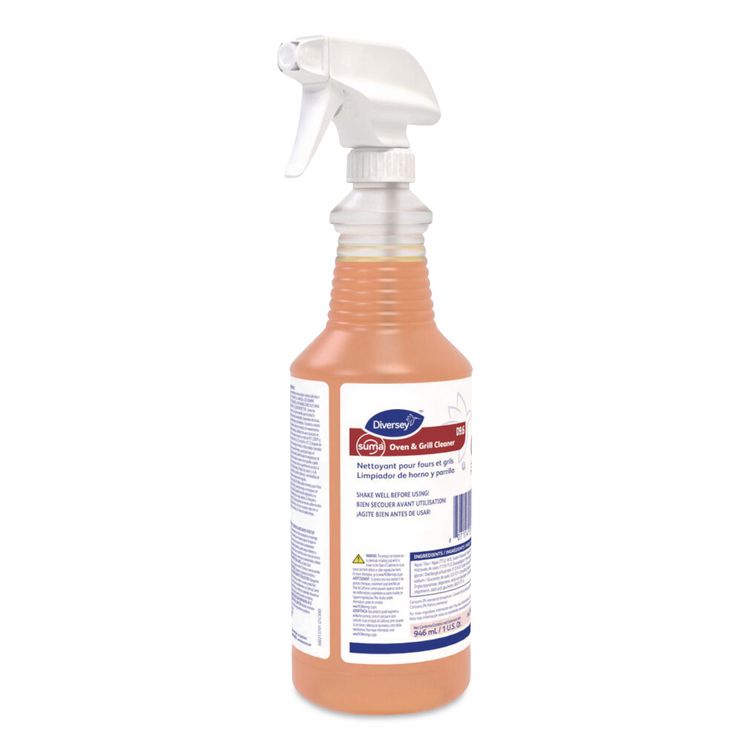 Suma Oven and Grill Cleaner, 32 oz, Spray Bottle, 12/Carton