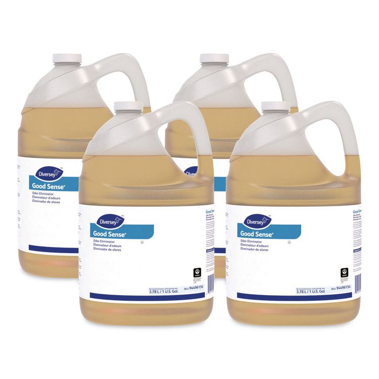Good Sense Odor Eliminator, Fresh, 1 gal, 4/Carton