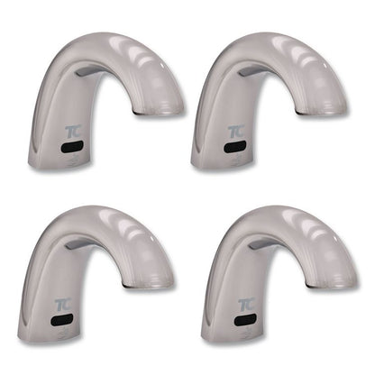 One Shot Soap Dispenser - Touch Free, Foam, 800 mL/1,600 mL, 11 x 14 x 3.5, Chrome, 4/Carton