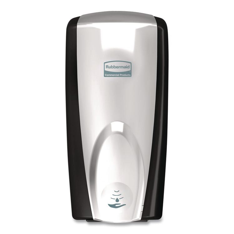 AutoFoam Touch-Free Dispenser, 1,100 mL, 5.2 x 5.25 x 10.9, Black/Chrome