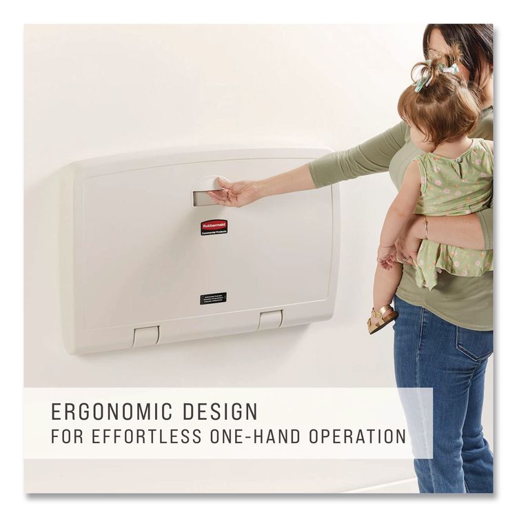 Sturdy Station 2 Baby Changing Table, 33.5 x 21.5, Platinum