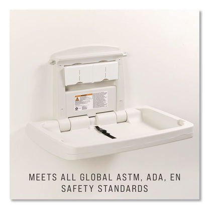 Sturdy Station 2 Baby Changing Table, 33.5 x 21.5, Platinum
