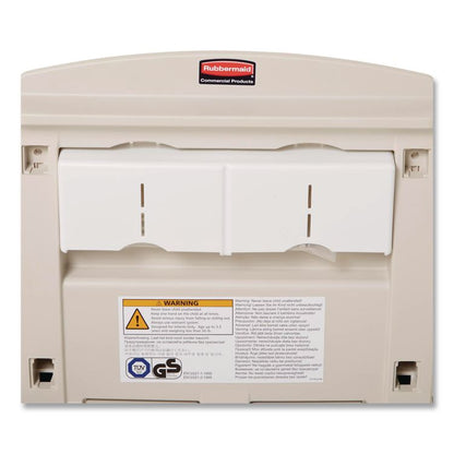 Baby Changing Station Vertical, 34.1 x 23, Light Platinum