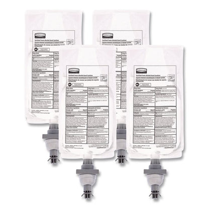 AutoFoam Refill With Alcohol Foam Hand Sanitizer, Clear, 1,000 mL, Unscented, 4/Carton