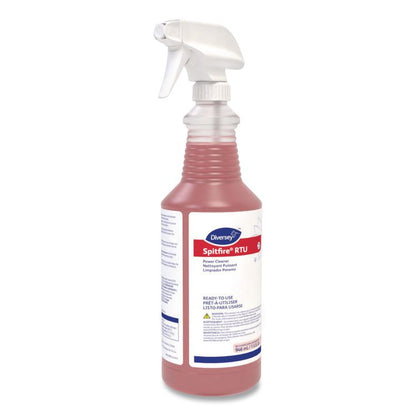Spitfire Power Cleaner, Liquid, Fresh Pine Scent, 32 oz Spray Bottle, 12/Carton