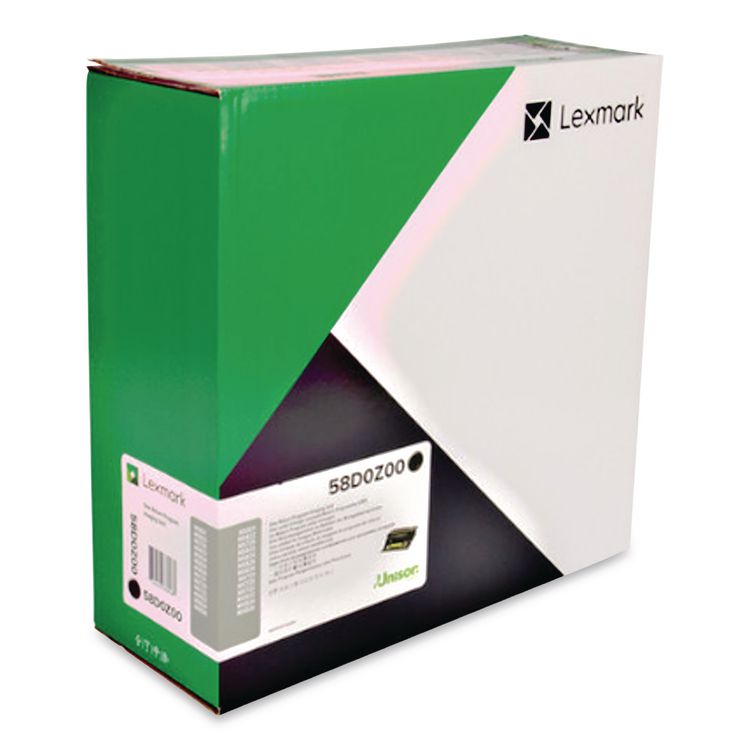 58D0Z00 Return Program High-Yield Imaging Unit, 150,000 Page-Yield, Black
