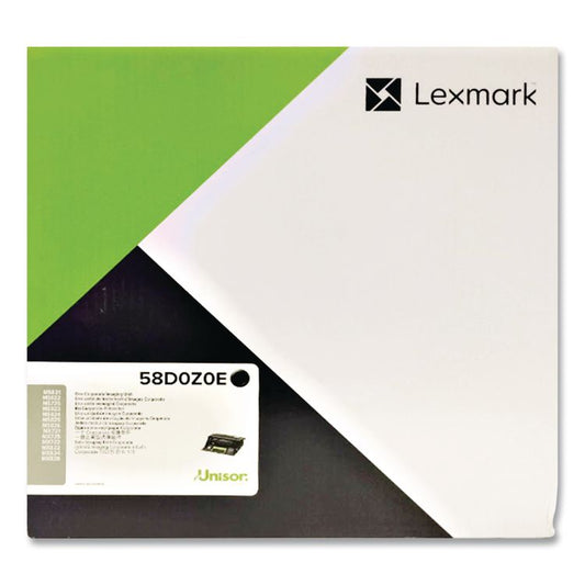 58D0Z0E Imaging Unit, 100,000 Page-Yield, Black