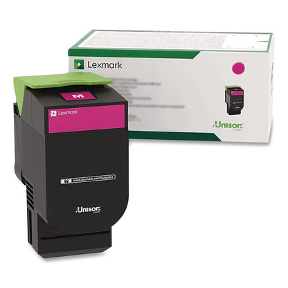70C1HM0 Return Program High-Yield Toner, 3,000 Page-Yield, Magenta