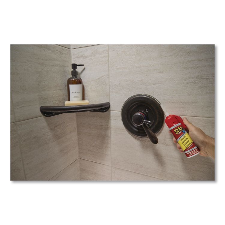 Flex Caulk Hi-Performance Hybrid Caulk, 4.6 oz Aerosol Can, Dries White, 4/Carton