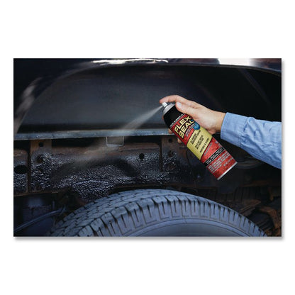 Flex Seal Liquid Rubber Sealant Coating Aerosol, 14 oz Aerosol Can, Dries Brown, 6/Carton