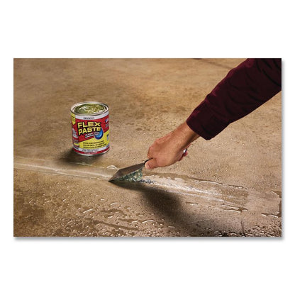 Flex Paste Super Thick Rubberized Paste, 26 oz Can, Dries Clear, 4/Carton