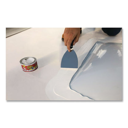 Flex Paste Super Thick Rubberized Paste, 1 lb Can, Dries White, 4/Carton