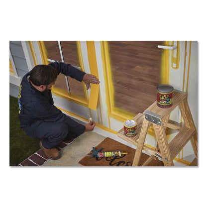 Flex Tape Removable Rubberized Waterproof Flood Protection Tape, 3.75" x 50 ft, Yellow, 4/Carton