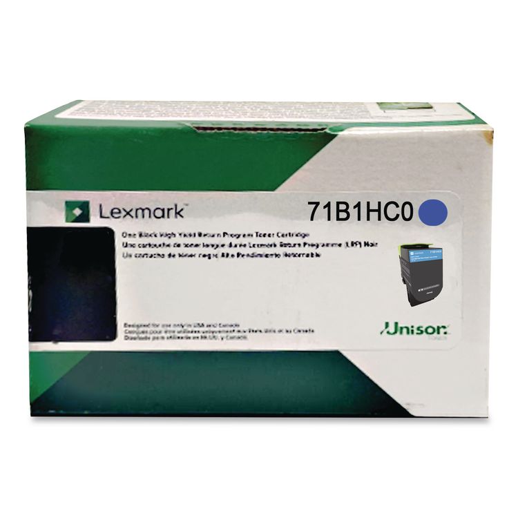 71B1HC0 Unison High-Yield Toner, 3,500 Page-Yield, Cyan