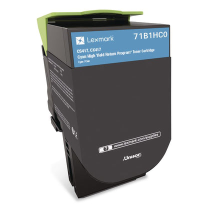 71B1HC0 Unison High-Yield Toner, 3,500 Page-Yield, Cyan