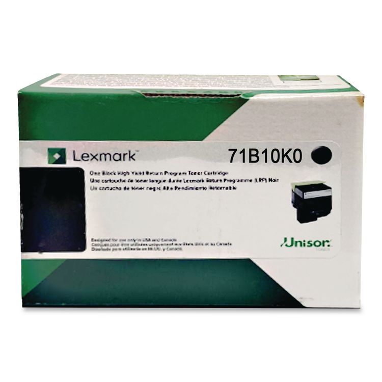 71B10K0 Unison Toner, 3,000 Page-Yield, Black