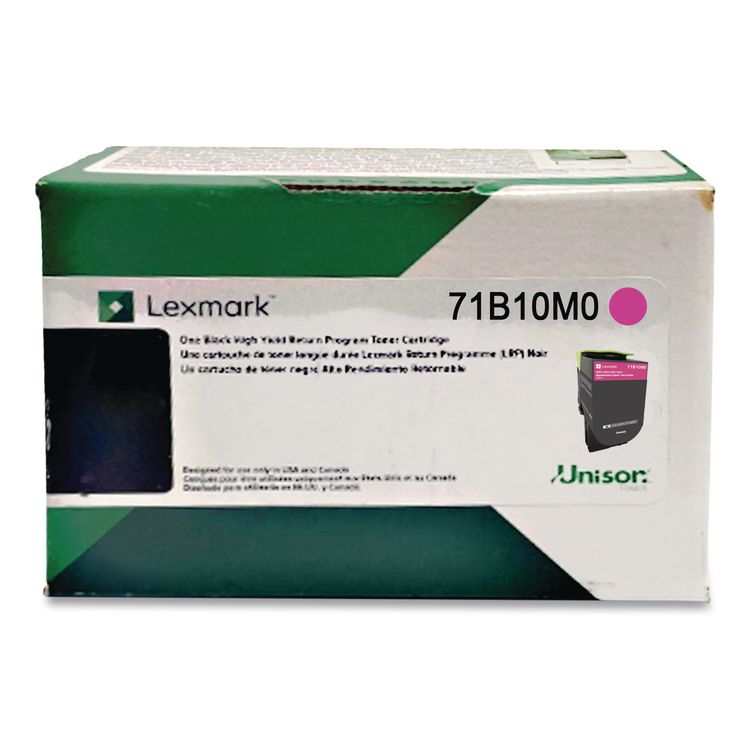 71B10M0 Unison Toner, 2,300 Page-Yield, Magenta