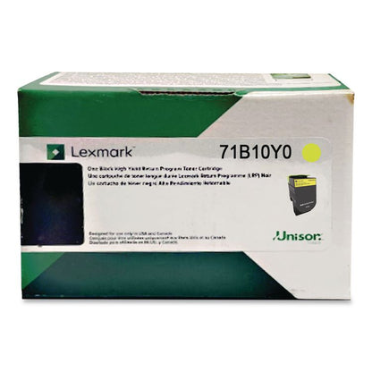71B10Y0 Unison Toner, 2,300 Page-Yield, Yellow