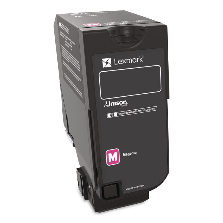 74C0HMG High-Yield Toner, 12,000 Page-Yield, Magenta