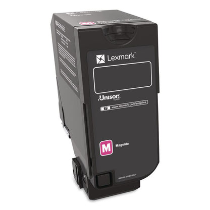 74C0HMG High-Yield Toner, 12,000 Page-Yield, Magenta