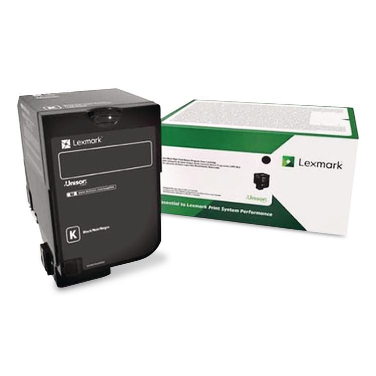 74C1HK0 Return Program Unison High-Yield Toner, 20,000 Page-Yield, Black