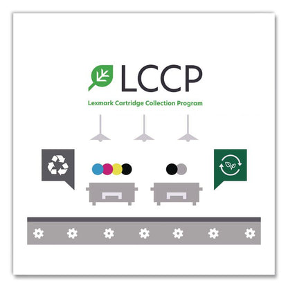 C746A1CG Return Program Toner, 7,000 Page-Yield, Cyan