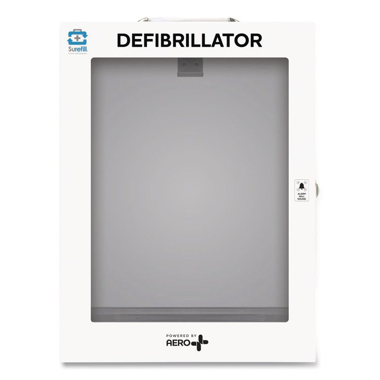 LIFEPAK CR2 Fully-Automatic, USB, English Handle, Alarmed Cabinet