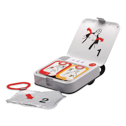 LIFEPAK CR2 USB Defibrillator, Semi-Automatic, English, Handle