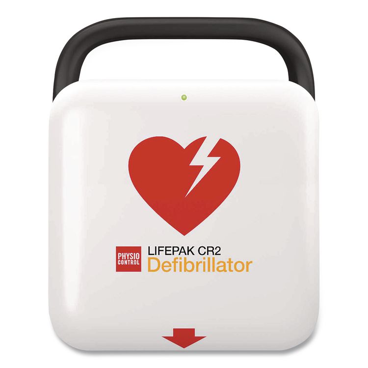 LIFEPAK CR2 Semi-Automatic, Cellular, English, Handle, Alarmed Cabinet