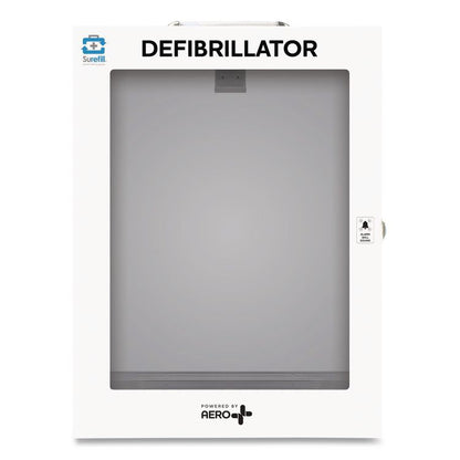 LIFEPAK CR2 Fully-Automatic, Cellular, English/Spanish, Handle, Alarmed Cabinet