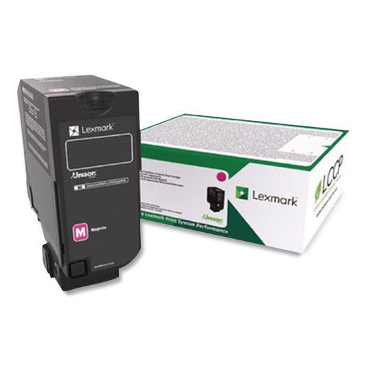 74C1SM0 Return Program Unison Toner, 7,000 Page-Yield, Magenta
