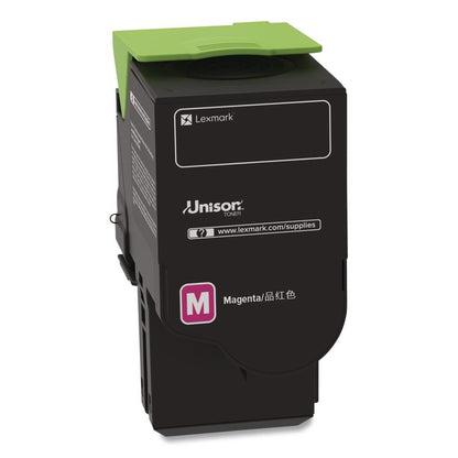 78C1UM0 Return Program Toner, 7,000 Page-Yield, Magenta