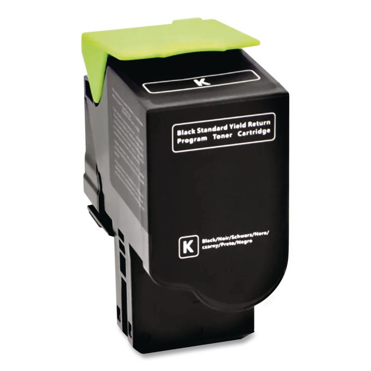 78C10K0 Return Program Toner, 2,000 Page-Yield, Black