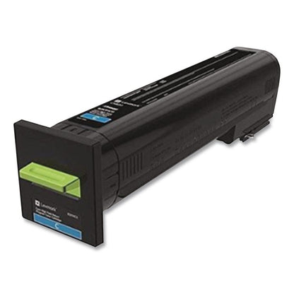 82K0HCG Return Program High-Yield Toner, 17,000 Page-Yield, Cyan