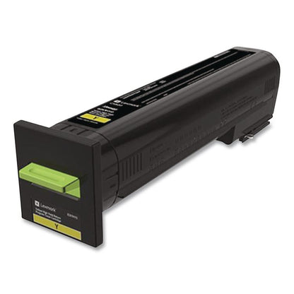 82K0HYG Return Program High-Yield Toner, 17,000 Page-Yield, Yellow