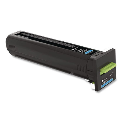 82K0XCG Return Program Extra High-Yield Toner, 22,000 Page-Yield, Cyan