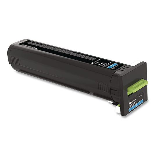 82K0XCG Return Program Extra High-Yield Toner, 22,000 Page-Yield, Cyan