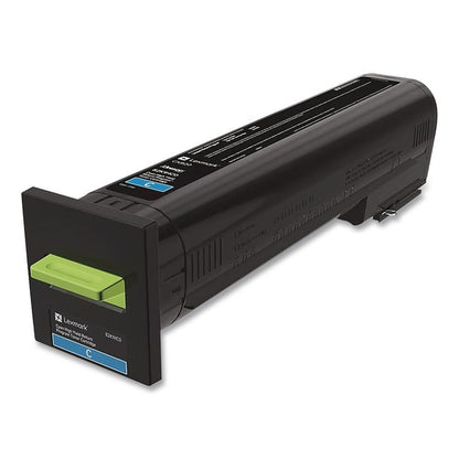 82K1HC0 Return Program High-Yield Toner, 17,000 Page-Yield, Cyan