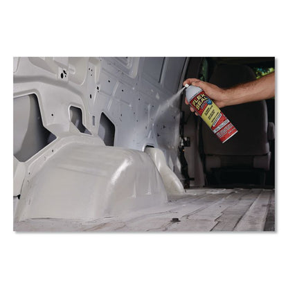 Flex Seal Liquid Rubber Sealant Coating Aerosol, 14 oz Aerosol Can, Dries White, 6/Carton