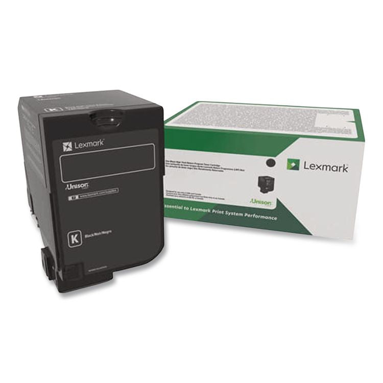 74C1SK0 Return Program Unison Toner, 7,000 Page-Yield, Black