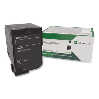 74C1SK0 Return Program Unison Toner, 7,000 Page-Yield, Black