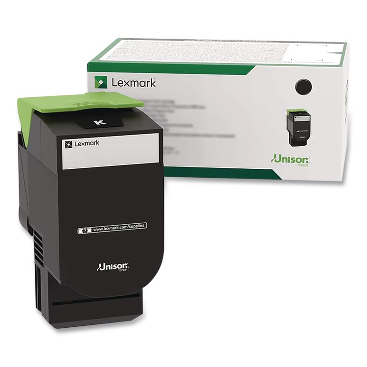 80C1SK0 Return Program Toner, 2,500 Page-Yield, Black