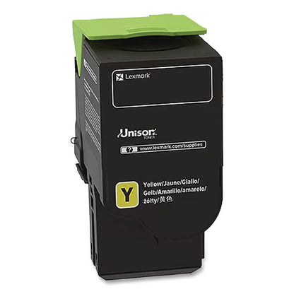 C2310Y0 Toner, 1,000 Page-Yield, Yellow