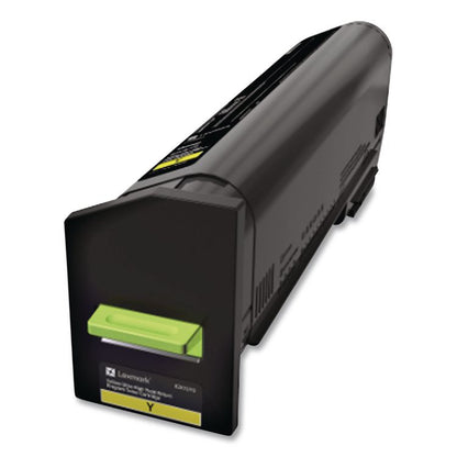 82K1UY0 Return Program Ultra High-Yield Toner, 55,000 Page-Yield, Yellow