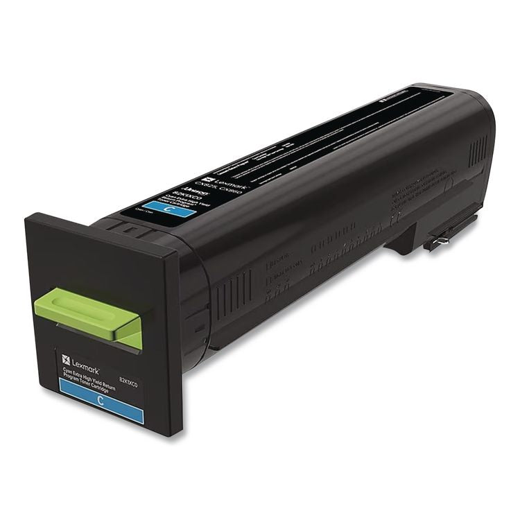 82K1XC0 Return Program Extra High-Yield Toner, 22,000 Page-Yield, Cyan