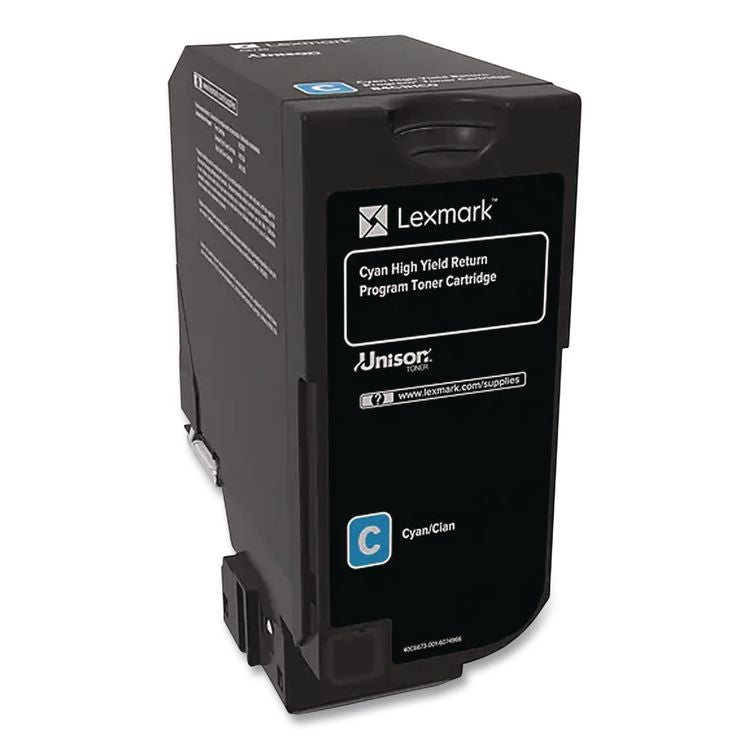 84C0HCG Unison High-Yield Toner, 16,000 Page-Yield, Cyan