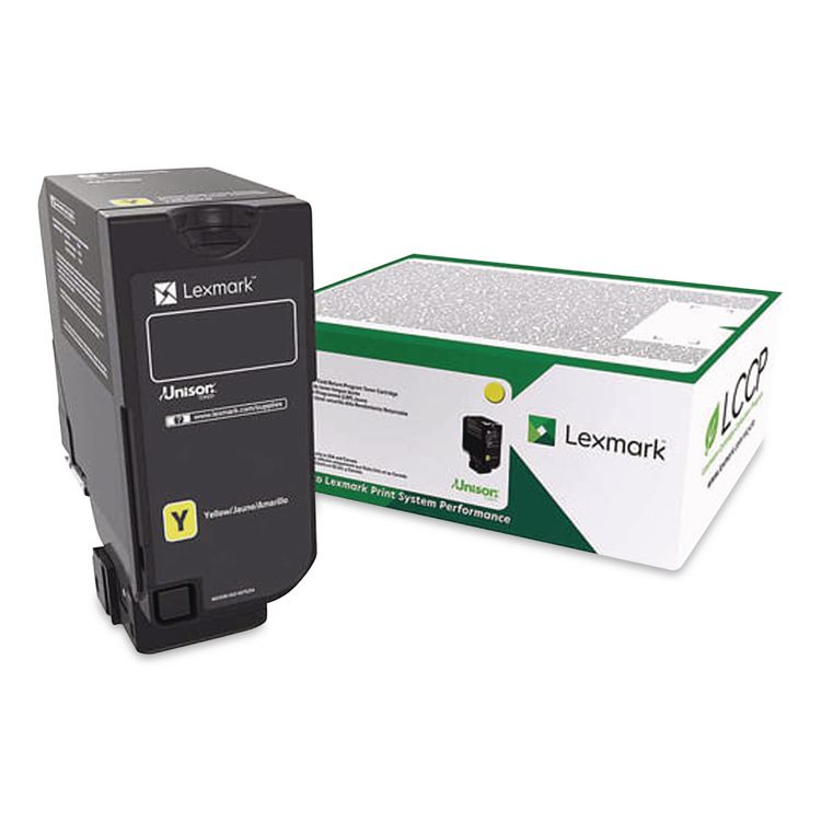 84C1HY0 Return Program Unison High-Yield Toner, 16,000 Page-Yield, Yellow