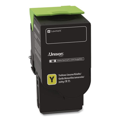 C231HY0 Return Program High-Yield Toner, 2,300 Page-Yield, Yellow
